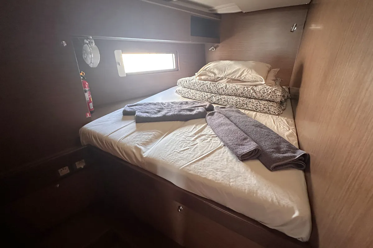 Flipper, a Beneteau Oceanis 51.1 sailboat at Palma de Mallorca, Spain