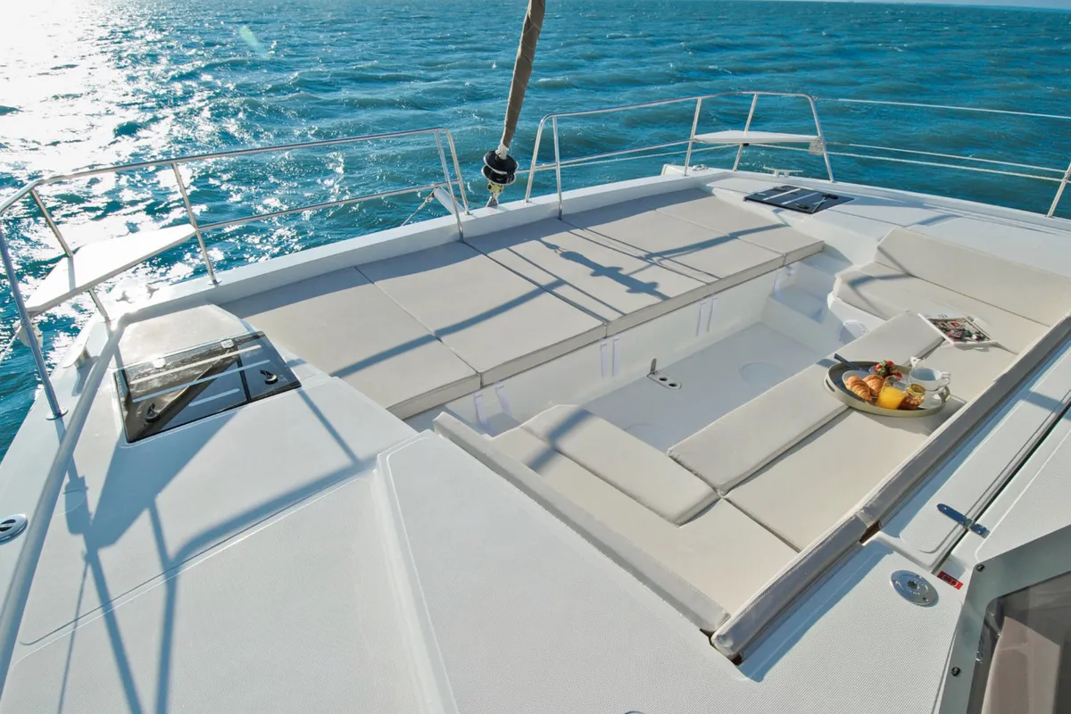 Princess, a Bali 4.1 catamaran at Municipal Unit of Lefkada, Greece