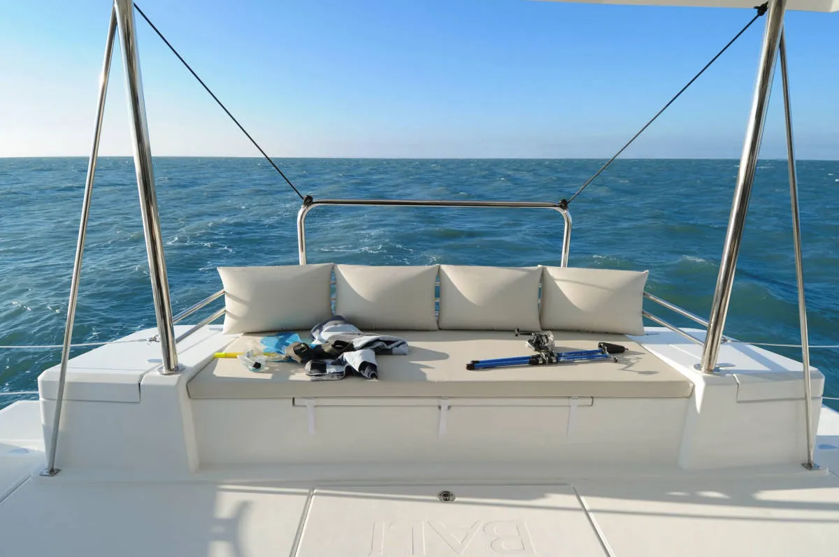 Princess, a Bali 4.1 catamaran at Municipal Unit of Lefkada, Greece