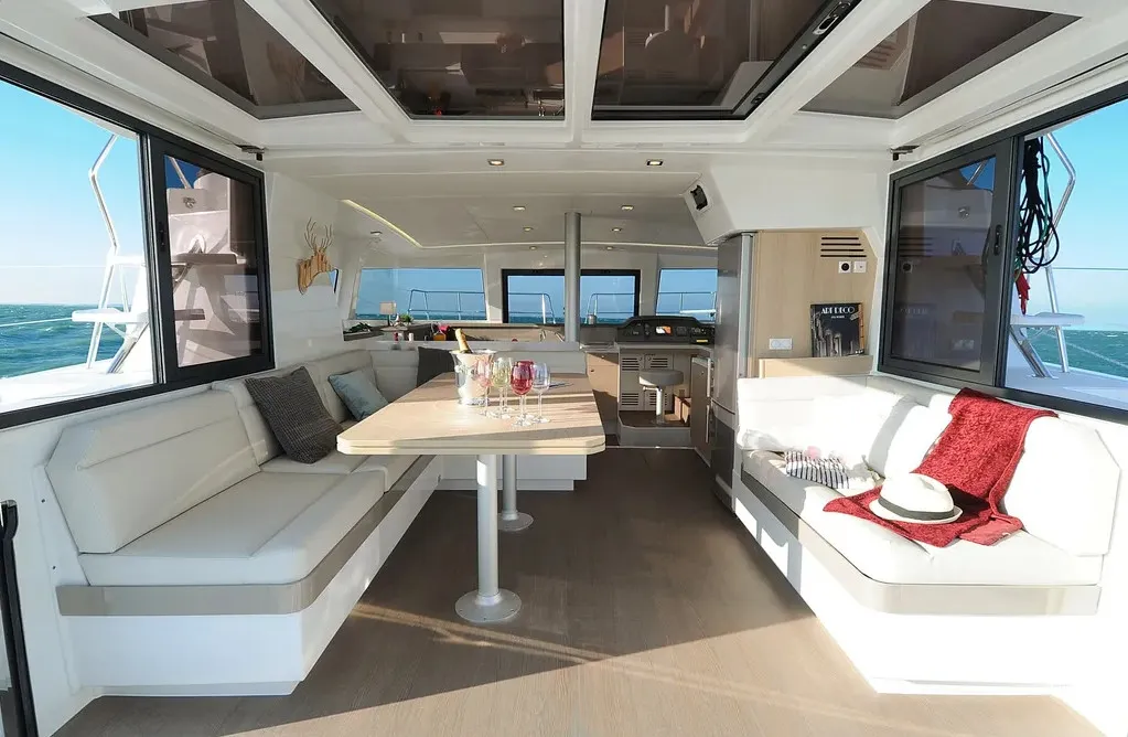Princess, a Bali 4.1 catamaran at Municipal Unit of Lefkada, Greece