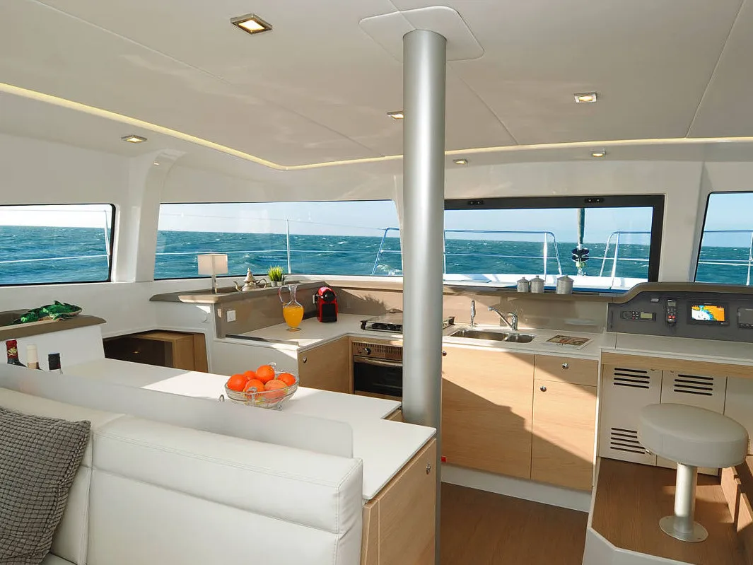 Princess, a Bali 4.1 catamaran at Municipal Unit of Lefkada, Greece