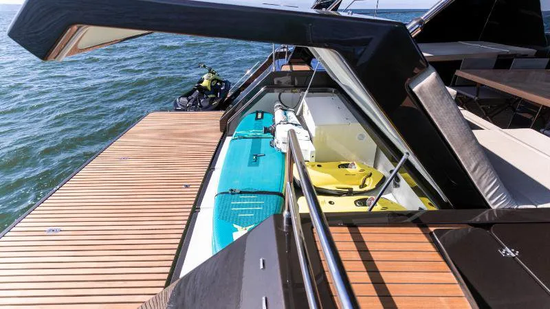 Amber One, a Sunreef 70 Power catamaran at Kaštela, Croatia