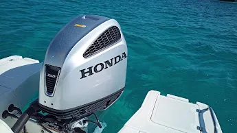 Comfort, a Gulet Ayros 24 motorboat at Ibiza, Spain