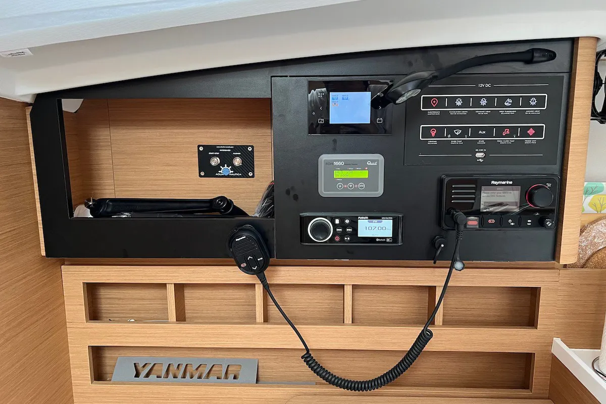 Thalia, a Jeanneau Sun Odyssey 410 sailboat at Grad Pula, Croatia