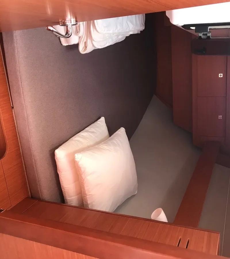Cabin on Dufour 360 GL, a sailboat at Punat, Croatia