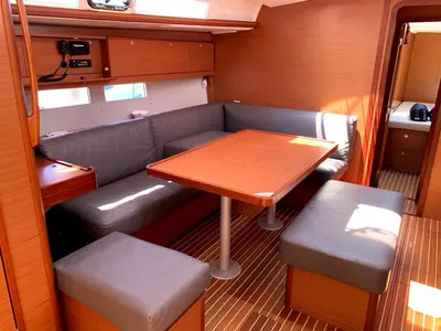 Adventure Planet, a Dufour 460 GL sailboat at Marsala, Italy