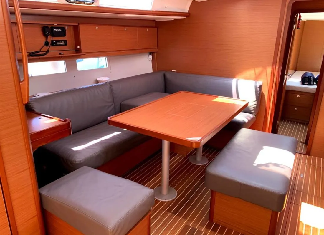 Adventure Planet, a Dufour 460 GL sailboat at Marsala, Italy