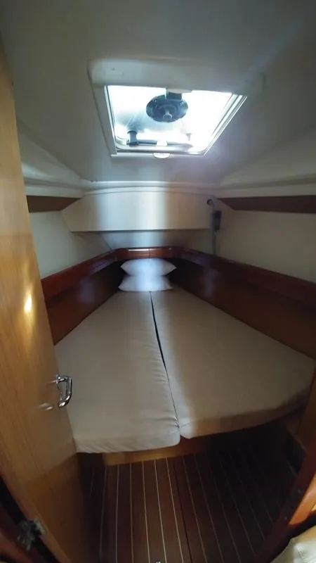 Katrina, a Jeanneau Sun Odyssey 36i sailboat at Municipal Unit of Elefsina, Greece