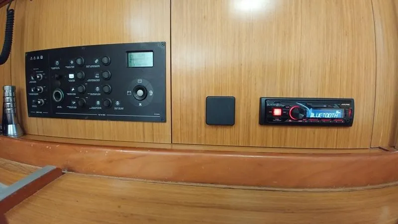 Cabin on Katrina, a Jeanneau Sun Odyssey 36i sailboat at Municipal Unit of Elefsina, Greece