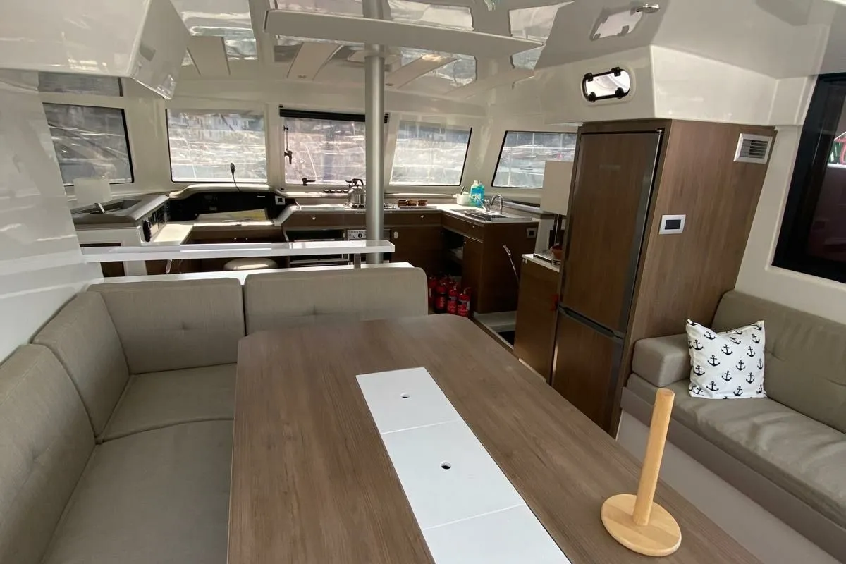 Moana, a Bali Catspace catamaran at Fethiye, Turkey