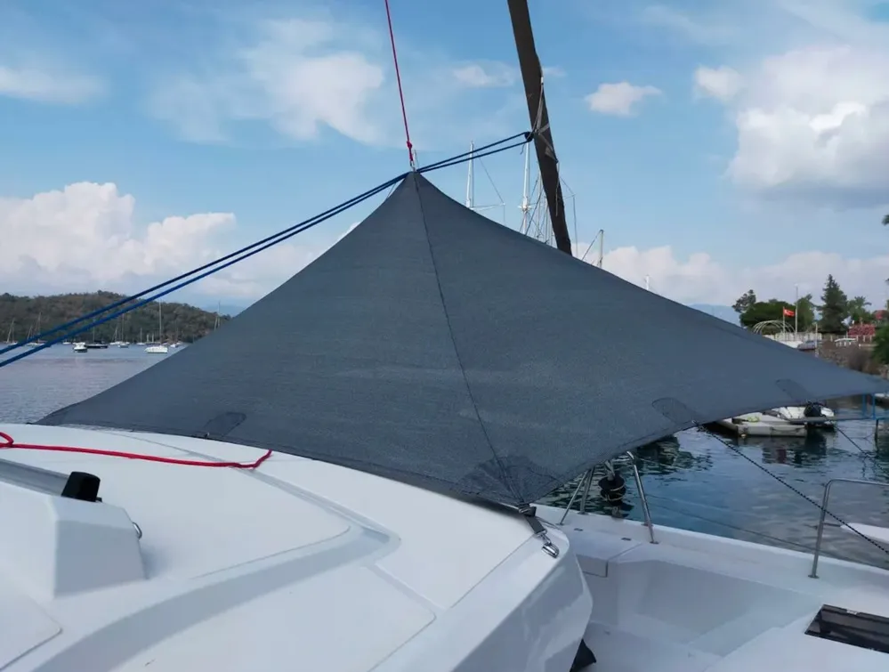 Moana, a Bali Catspace catamaran at Fethiye, Turkey