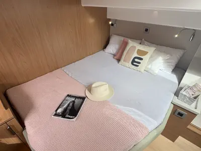 Cabin on Katalea, a Bali 4.6 catamaran at Municipal Unit of Lefkada, Greece