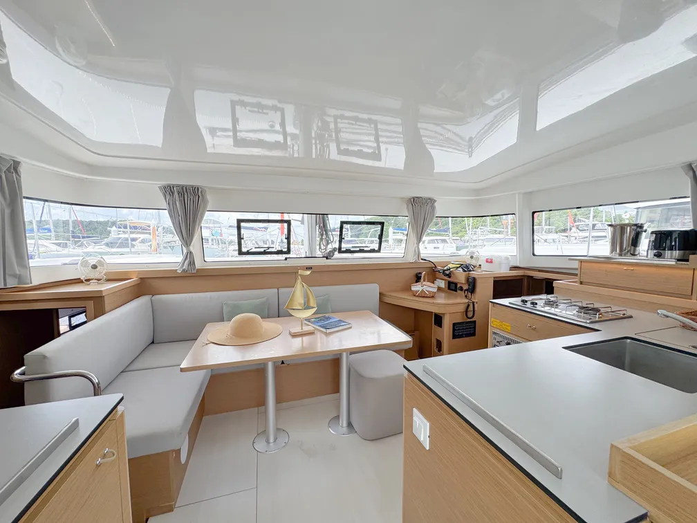 Galley of Excess 11, a Excess 11 catamaran at Pa Khlok, Thailand