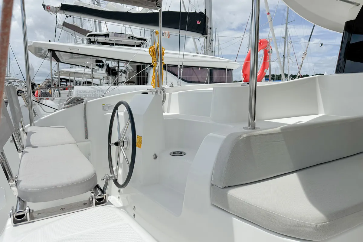 Excess 11, a Excess 11 catamaran at Pa Khlok, Thailand