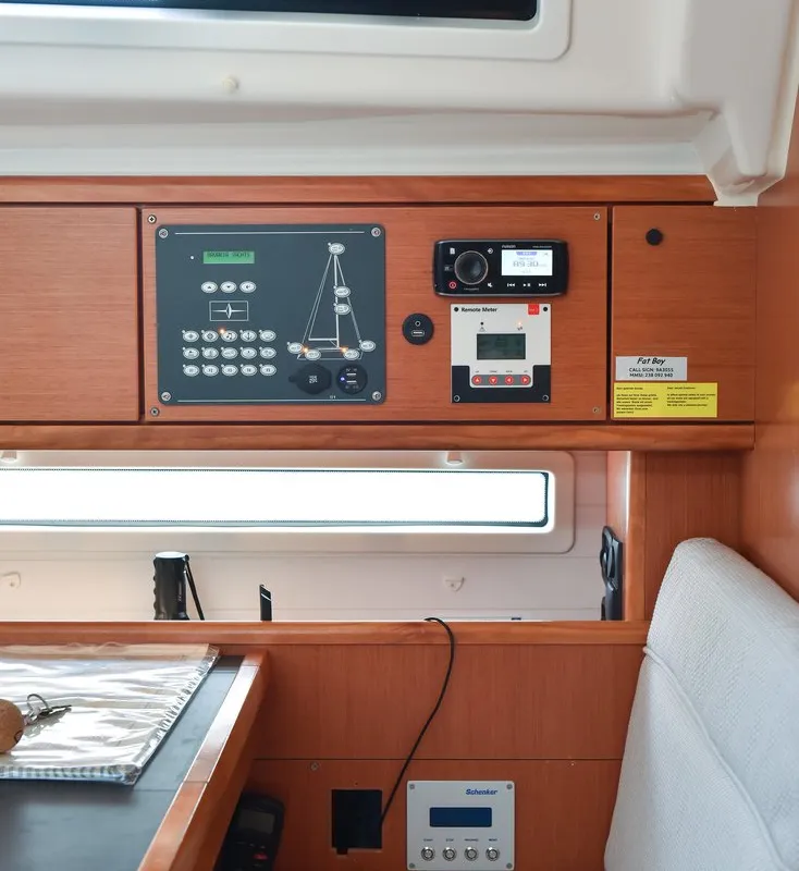 Fat Boy, a Bavaria Cruiser 56 sailboat at Zadar, Croatia