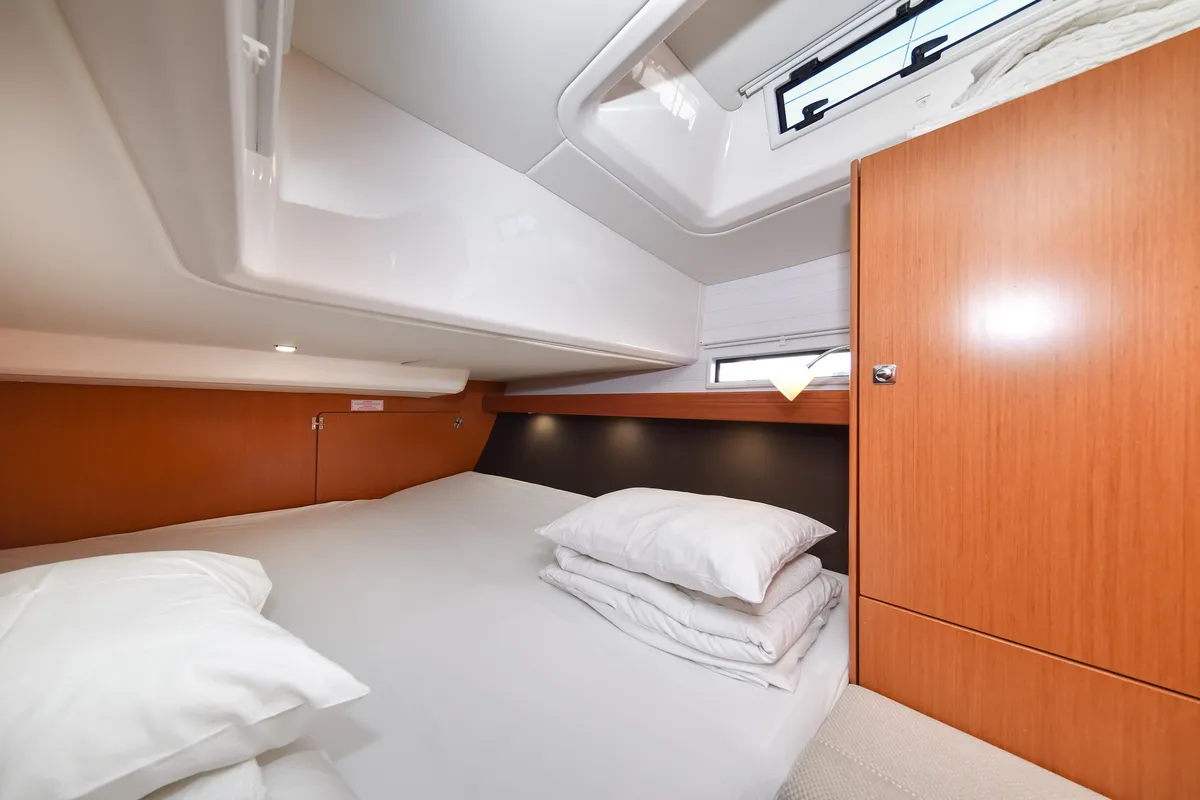 Fat Boy, a Bavaria Cruiser 56 sailboat at Zadar, Croatia
