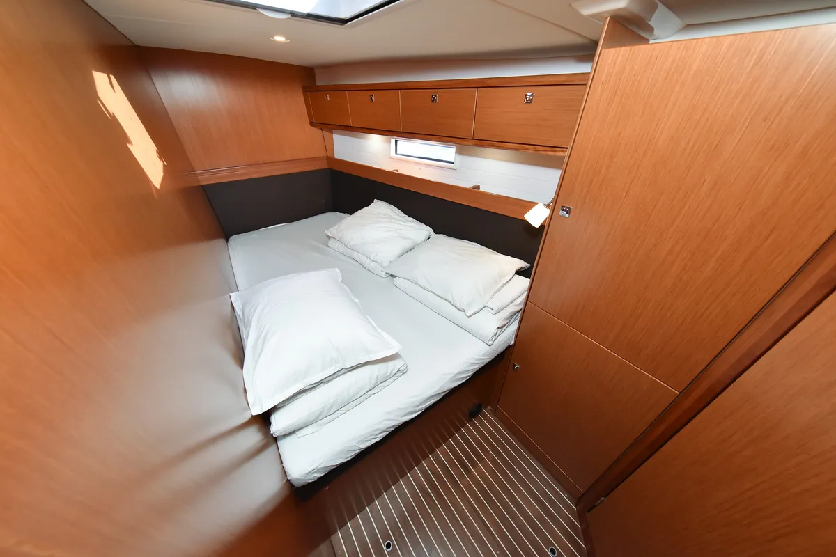 Fat Boy, a Bavaria Cruiser 56 sailboat at Zadar, Croatia