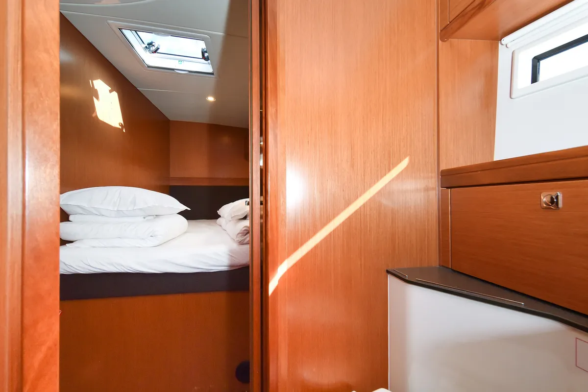 Fat Boy, a Bavaria Cruiser 56 sailboat at Zadar, Croatia