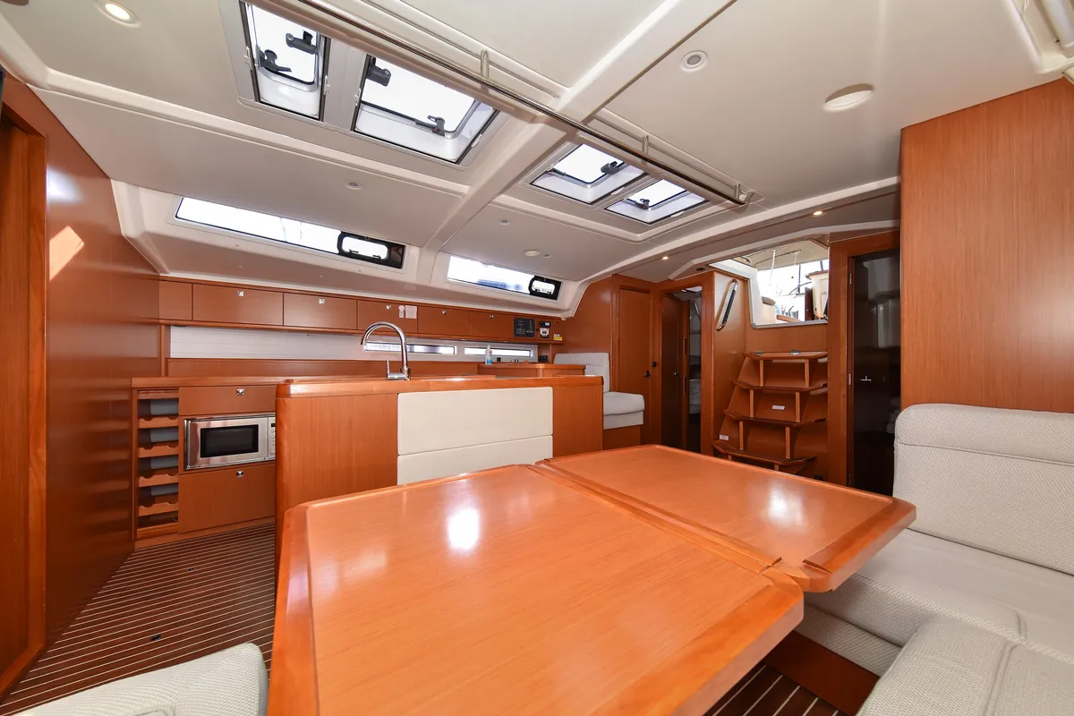 Fat Boy, a Bavaria Cruiser 56 sailboat at Zadar, Croatia
