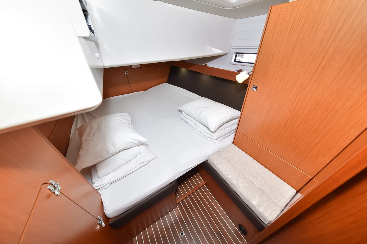 Fat Boy, a Bavaria Cruiser 56 sailboat at Zadar, Croatia