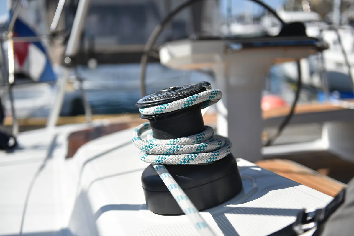 Fat Boy, a Bavaria Cruiser 56 sailboat at Zadar, Croatia