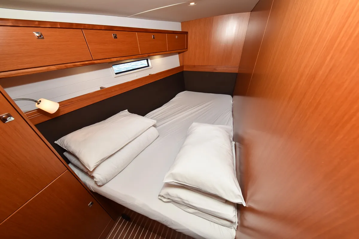 Fat Boy, a Bavaria Cruiser 56 sailboat at Zadar, Croatia