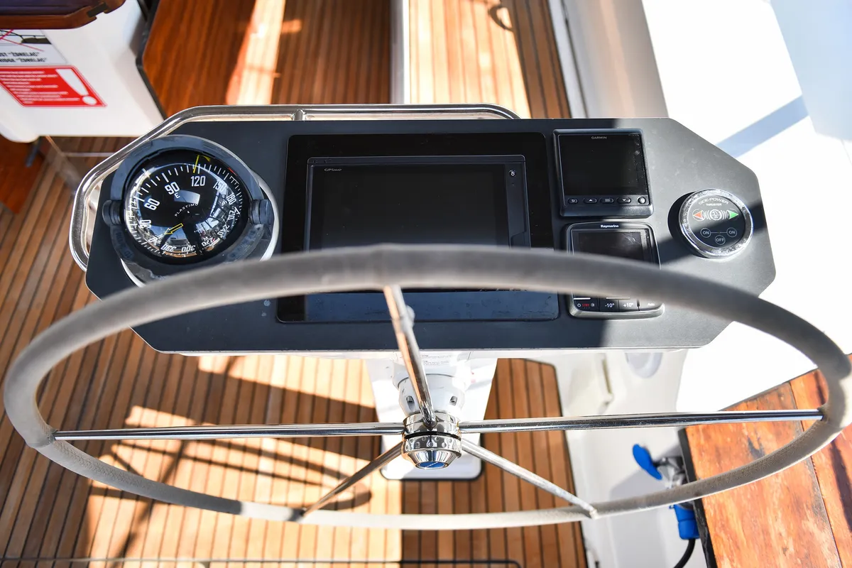 Fat Boy, a Bavaria Cruiser 56 sailboat at Zadar, Croatia