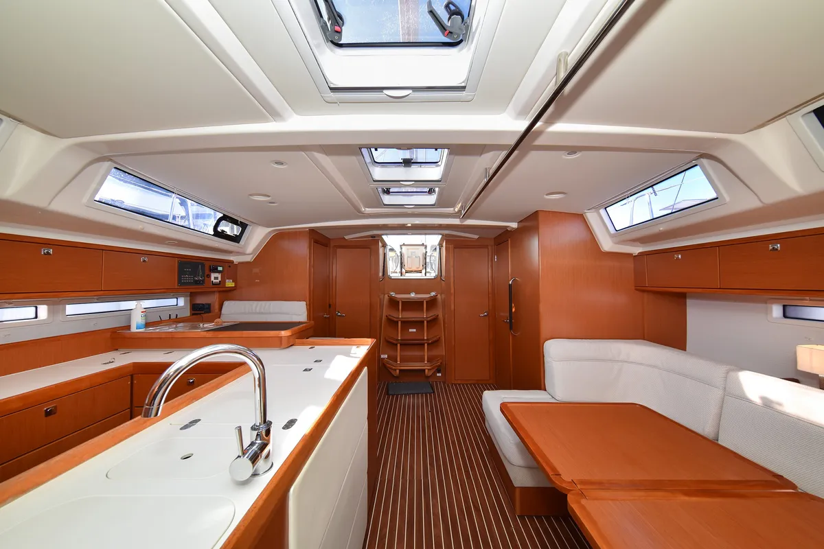 Fat Boy, a Bavaria Cruiser 56 sailboat at Zadar, Croatia