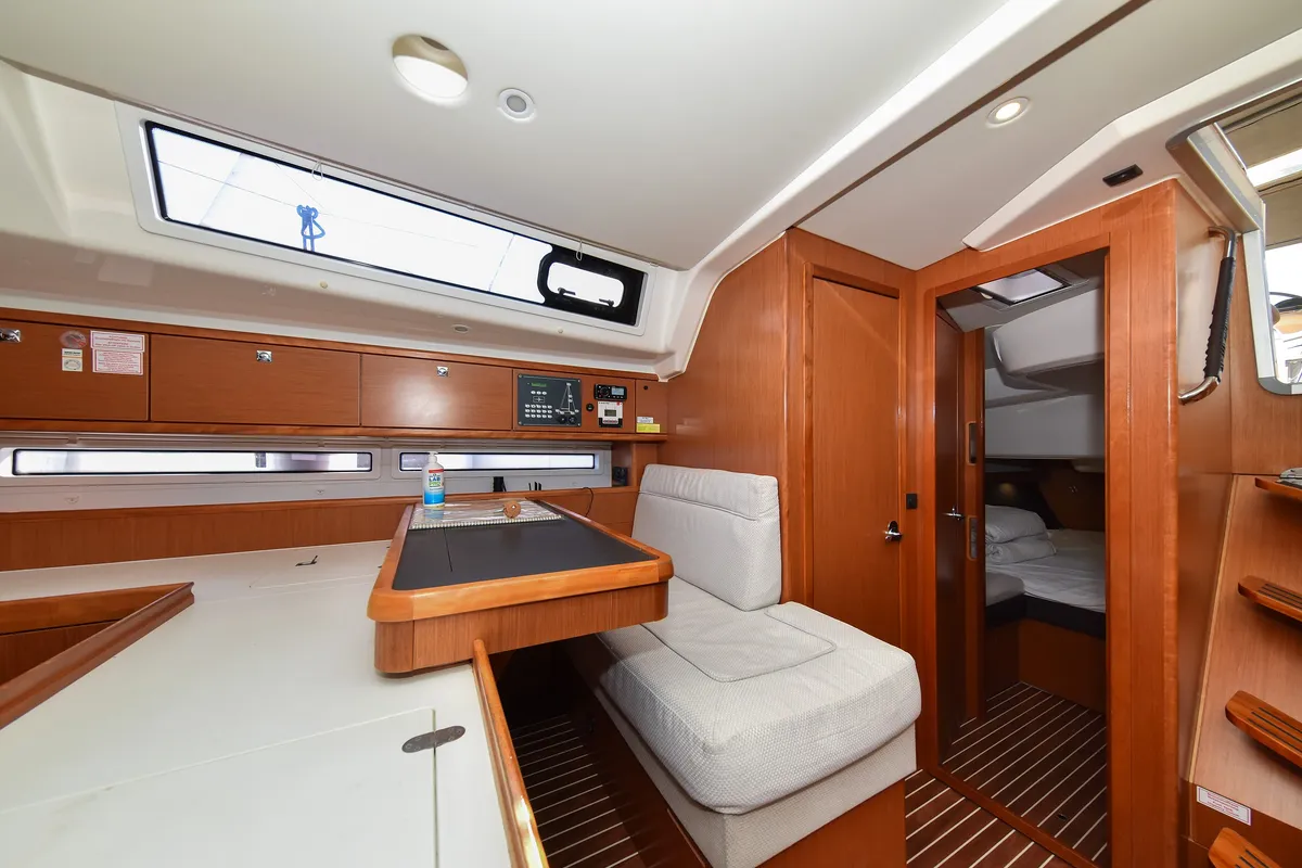 Fat Boy, a Bavaria Cruiser 56 sailboat at Zadar, Croatia