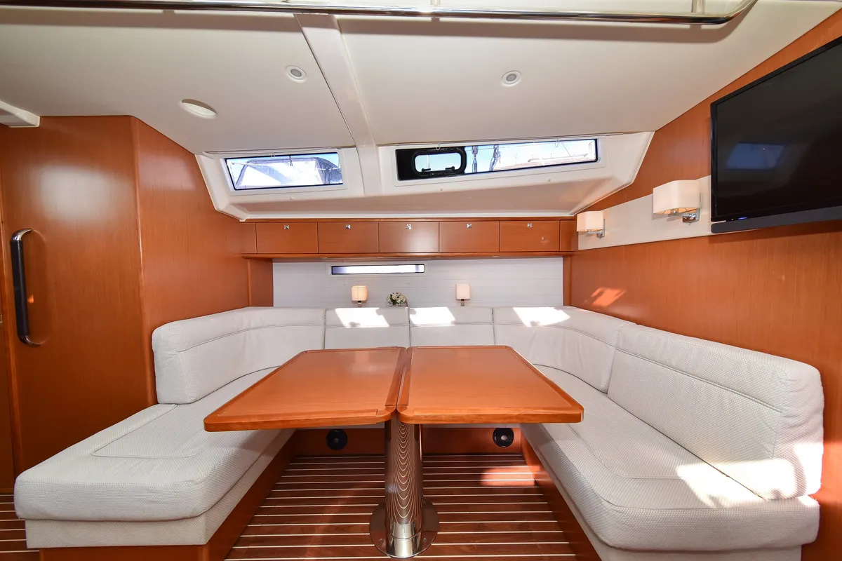 Fat Boy, a Bavaria Cruiser 56 sailboat at Zadar, Croatia