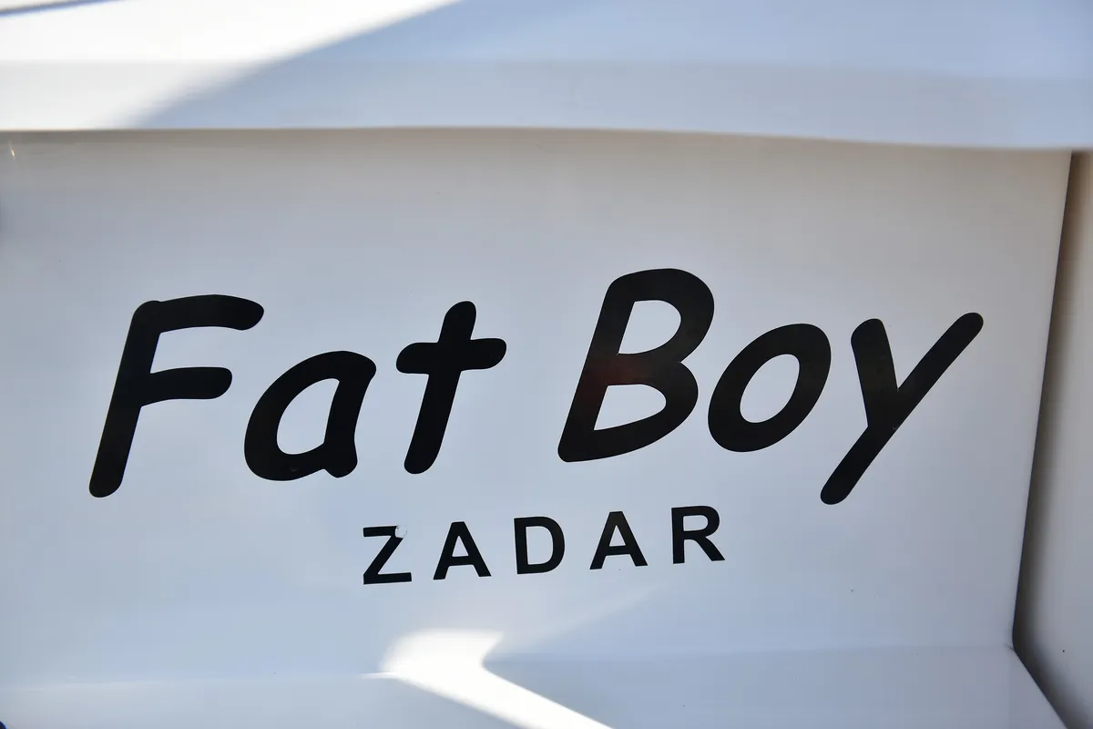 Fat Boy, a Bavaria Cruiser 56 sailboat at Zadar, Croatia