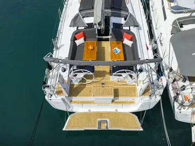 Prima Vera, a Hanse 460 sailboat at Općina Sukošan, Croatia