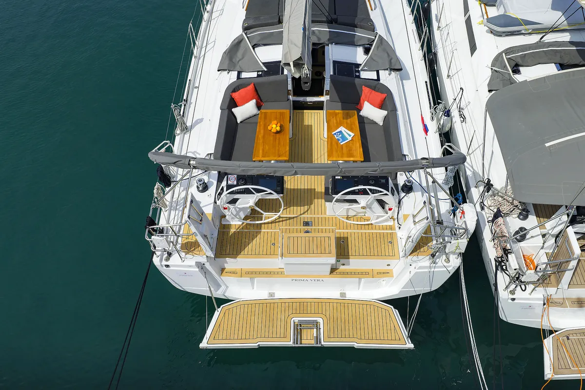 Prima Vera, a Hanse 460 sailboat at Općina Sukošan, Croatia