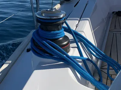 Seraphim, a Elan Impression 45.1 sailboat at Pirovac, Croatia
