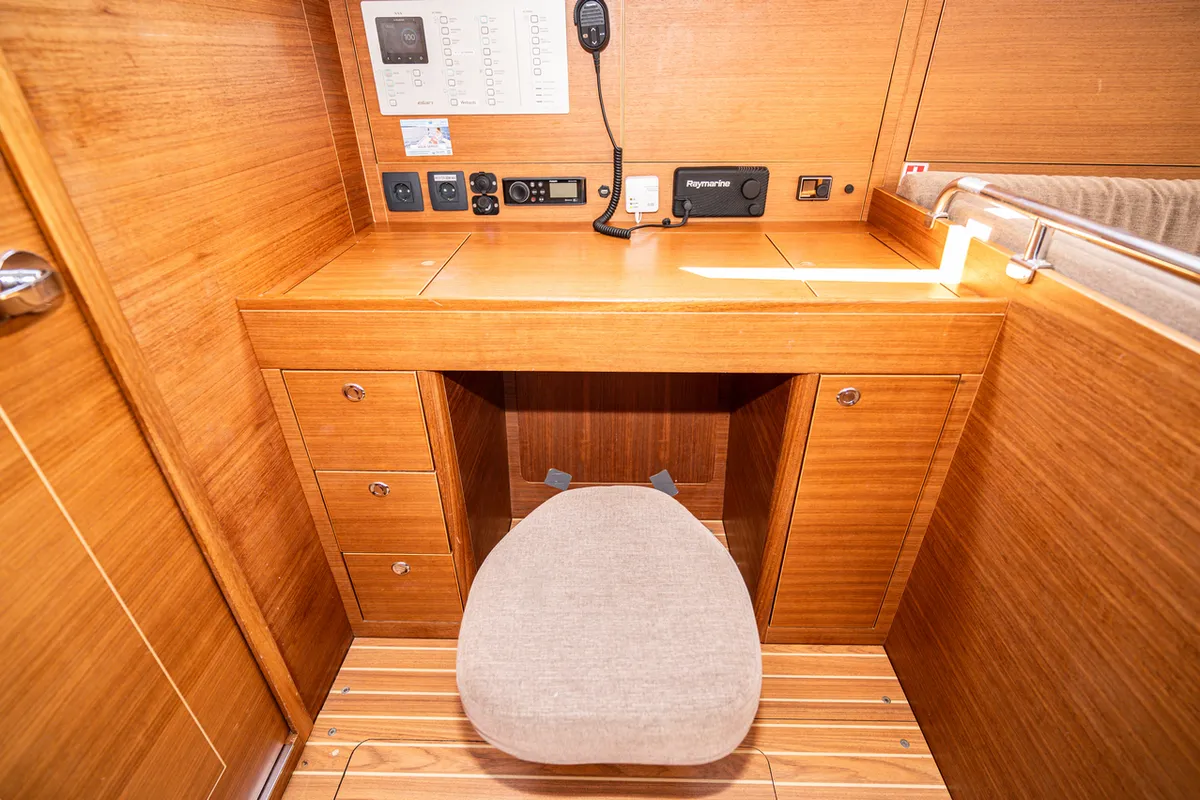 Seraphim, a Elan Impression 45.1 sailboat at Pirovac, Croatia