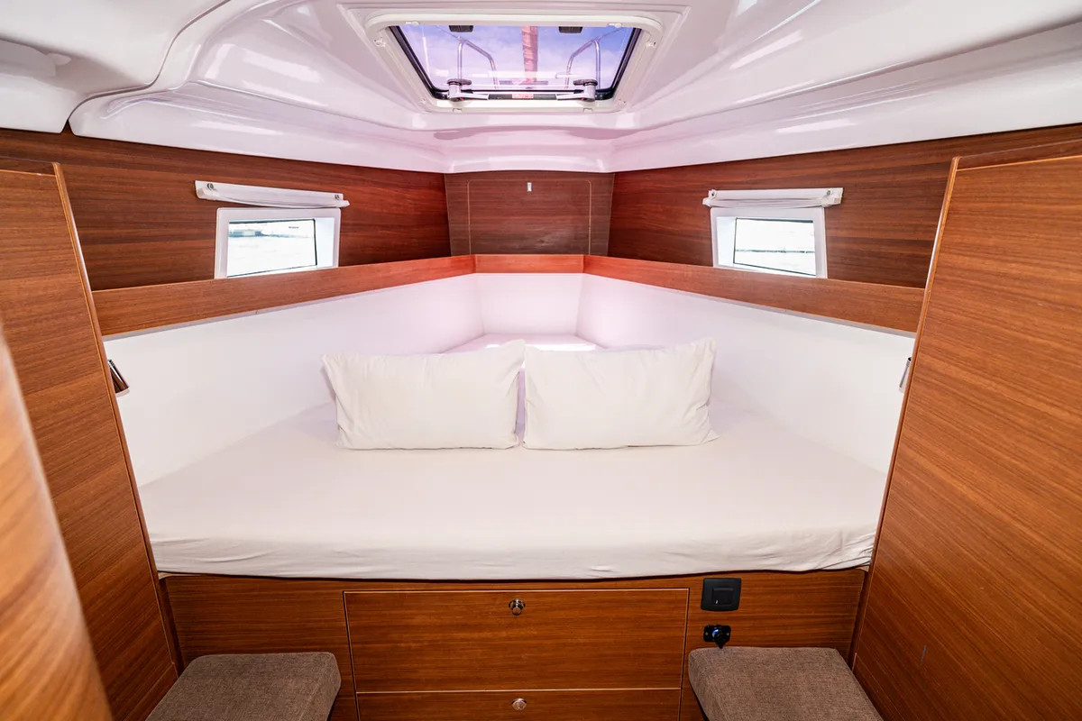 Seraphim, a Elan Impression 45.1 sailboat at Pirovac, Croatia