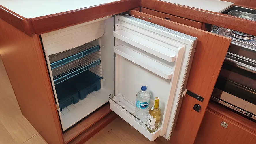 Galley of Seawalker, a Bavaria Cruiser 51 sailboat at Fethiye, Turkey