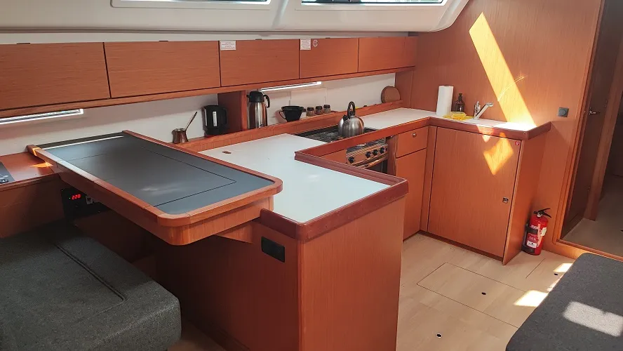 Seawalker, a Bavaria Cruiser 51 sailboat at Fethiye, Turkey