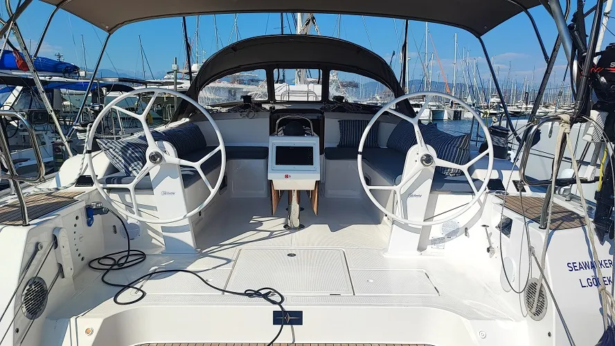 Seawalker, a Bavaria Cruiser 51 sailboat at Fethiye, Turkey