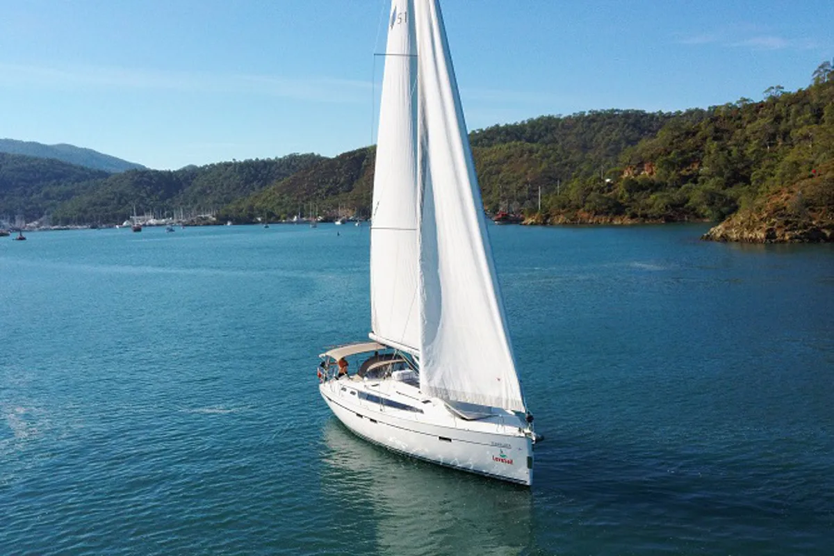 Seawalker, a Bavaria Cruiser 51 sailboat at Fethiye, Turkey