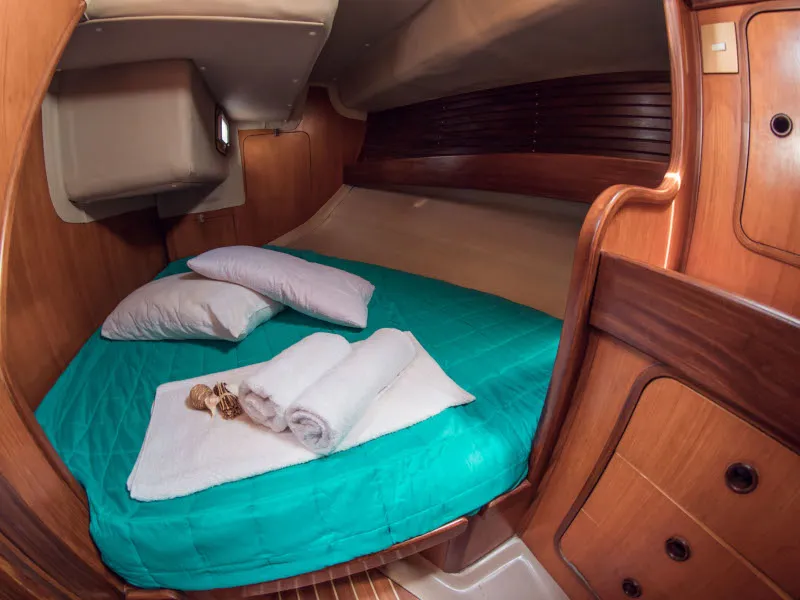 Cabin on Adonis, a Beneteau 50 sailboat at Volos Municipality, Greece