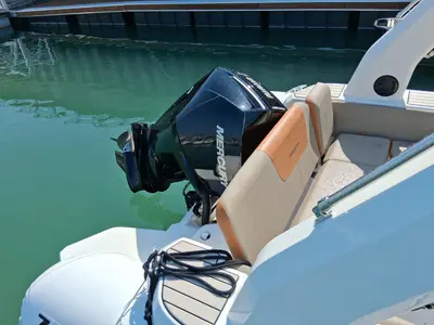 Clerose, a Zodiac Medline 7.5 RIB at La Rochelle, France