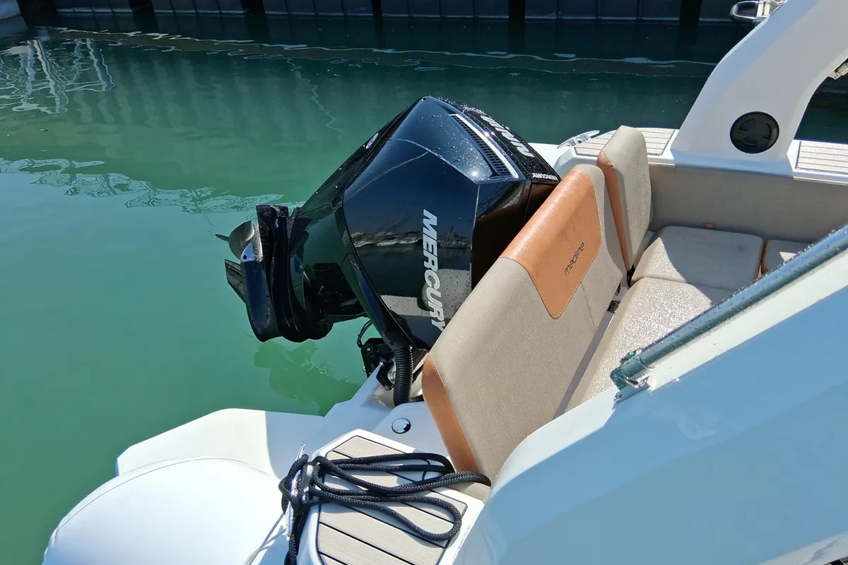 Clerose, a Zodiac Medline 7.5 RIB at La Rochelle, France