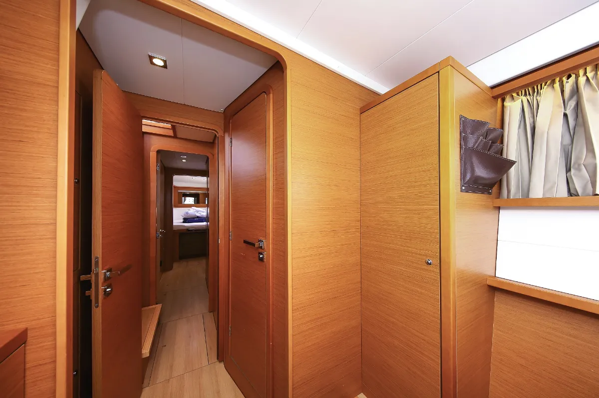 Fenadi, a Lagoon 450 F catamaran at Grad Trogir, Croatia