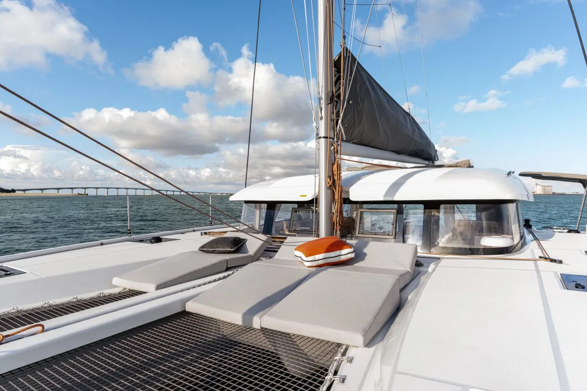 Jinsey, a Excess 11 catamaran at Seget Donji, Croatia