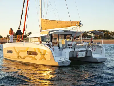 Jinsey, a Excess 11 catamaran at Seget Donji, Croatia