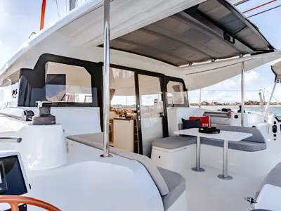 Jinsey, a Excess 11 catamaran at Seget Donji, Croatia