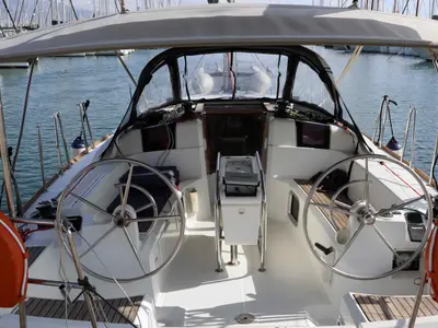OYSTER SHELL, a Jeanneau Sun Odyssey 379 sailboat at Athens, Greece