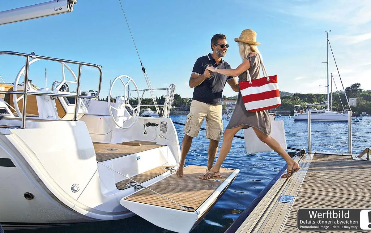 Bärbel, a Bavaria Cruiser 37 sailboat at Heiligenhafen, Germany