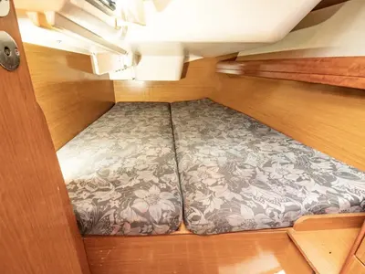 Cabin on Kos 36, a Jeanneau Sun Odyssey 36 sailboat at Municipal Unit of Lefkada, Greece
